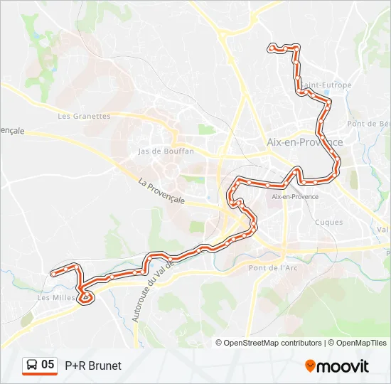05 Bus Line Map
