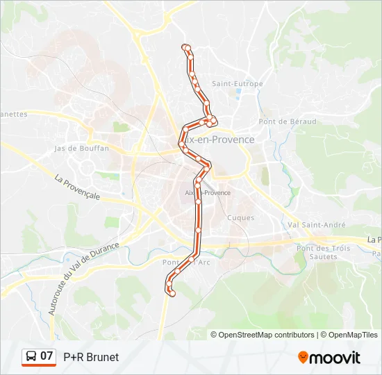 07 Bus Line Map