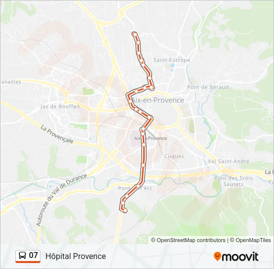 07 Bus Line Map