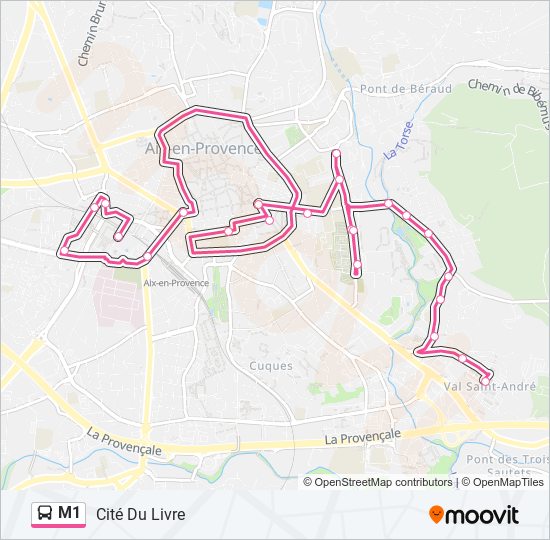 m1 Route: Schedules, Stops & Maps - Cité Du Livre (Updated)
