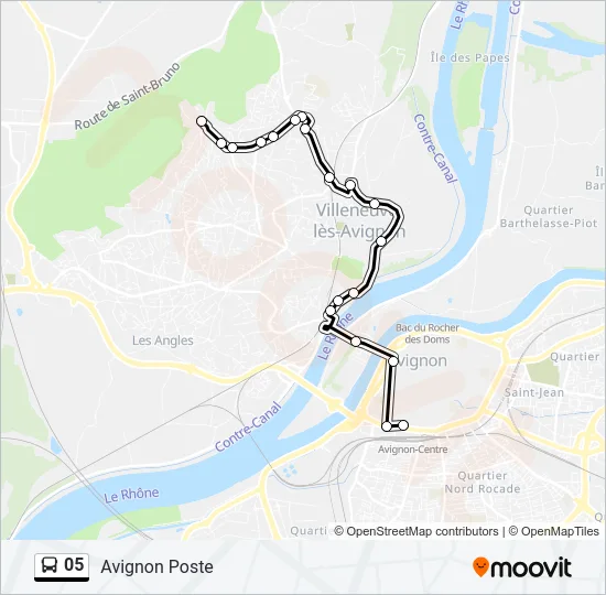 05 Bus Line Map