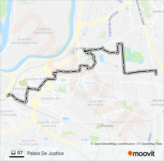 07 Bus Line Map