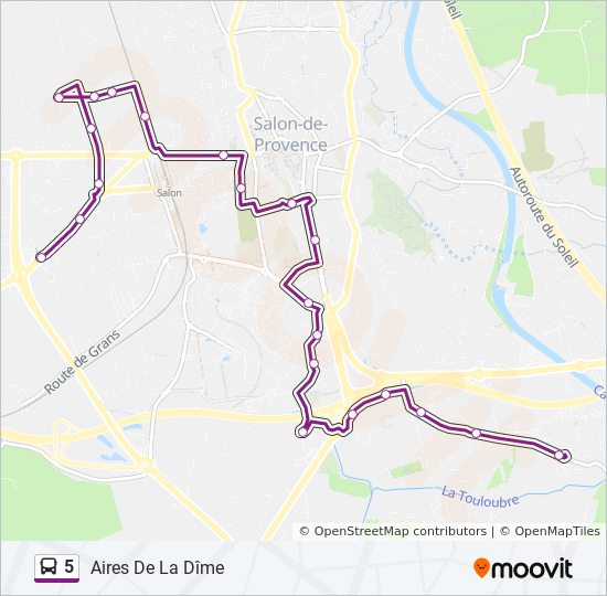 Ligne 1 salon de provence