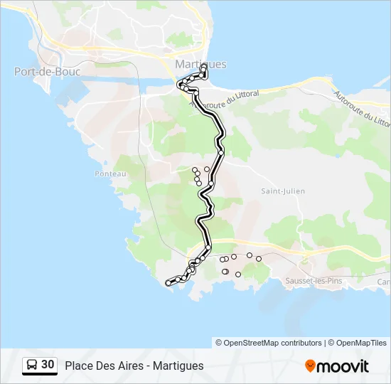 30  Line Map