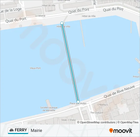 FERRY Line Map