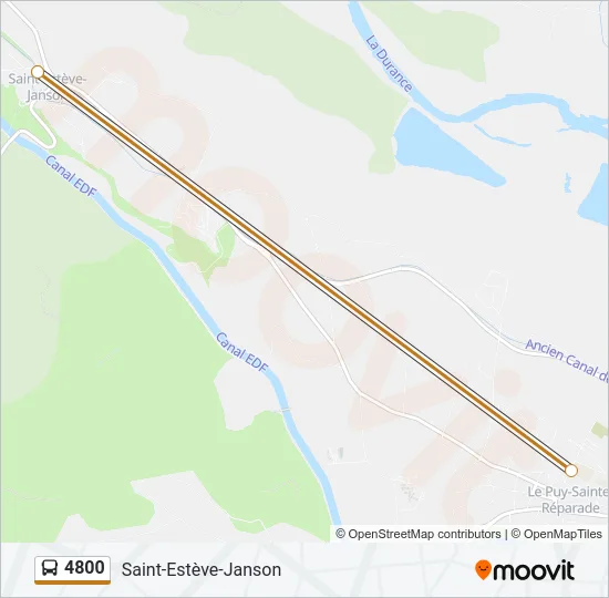 4800 Bus Line Map
