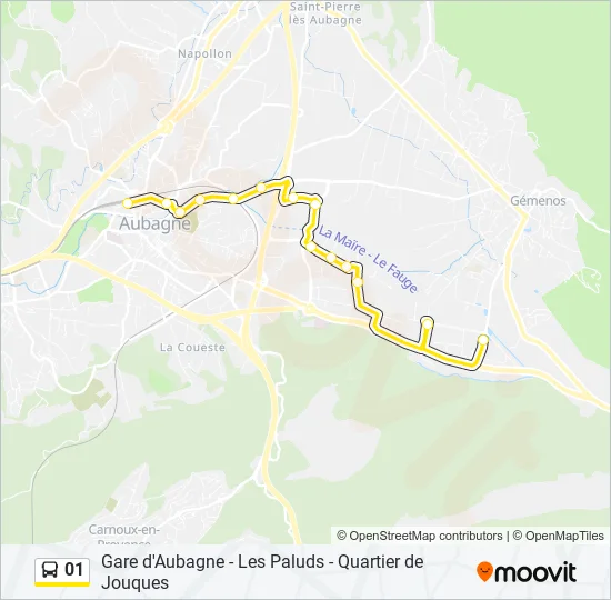 01 Bus Line Map