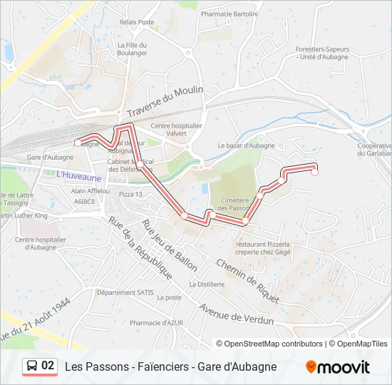 02 Bus Line Map