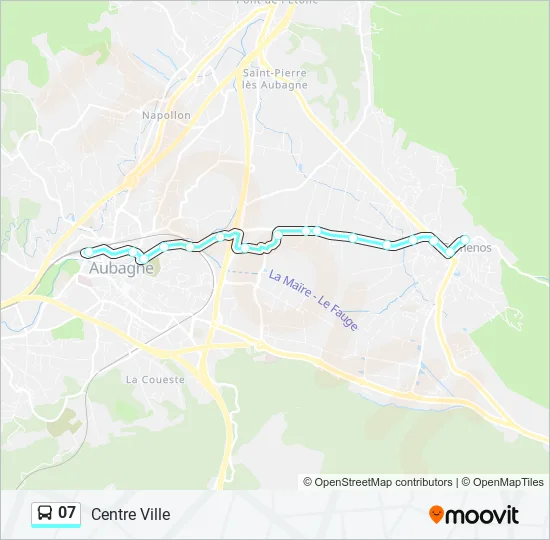 07 Bus Line Map