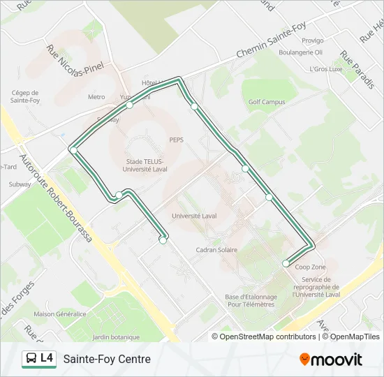 L4 Bus Line Map