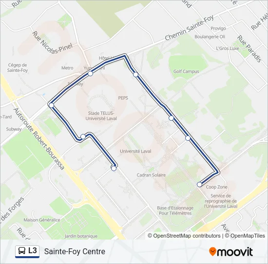 L3 Bus Line Map