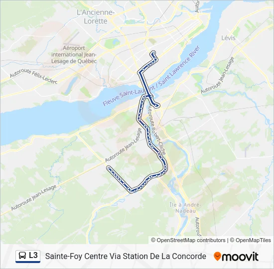 L3 Bus Line Map
