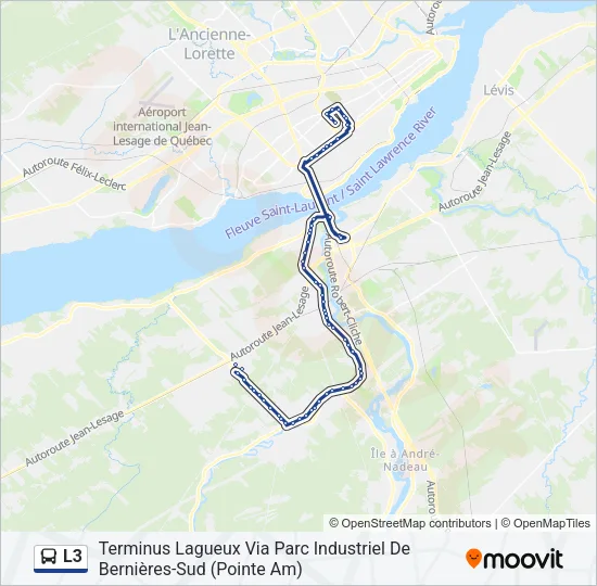 L3 Bus Line Map