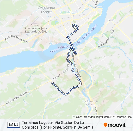 L3 Bus Line Map