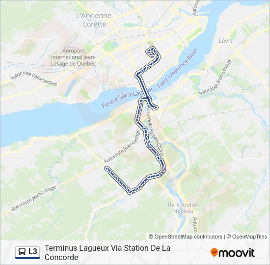 L3 Bus Line Map