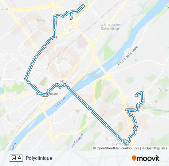 A Bus Line Map