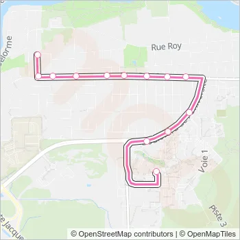 6 Bus Line Map