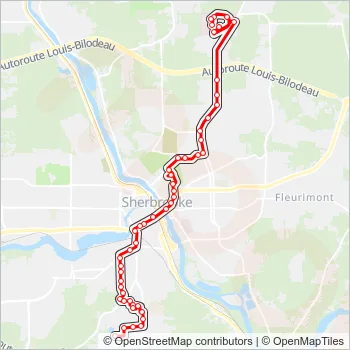 7 Bus Line Map
