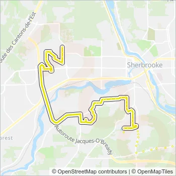 11 Bus Line Map