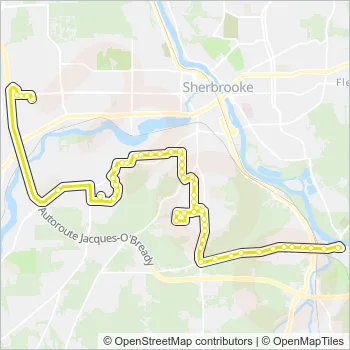 11 Bus Line Map