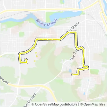 11 Bus Line Map
