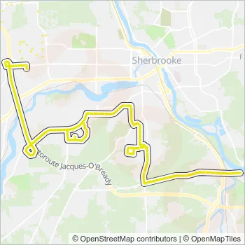 11 Bus Line Map