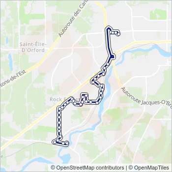17 Bus Line Map
