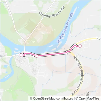 28 Bus Line Map