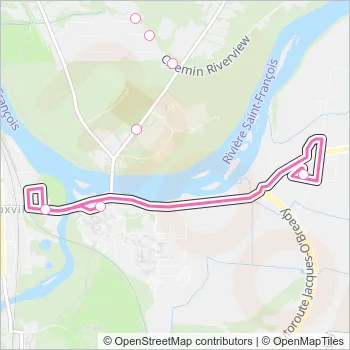 28 Bus Line Map