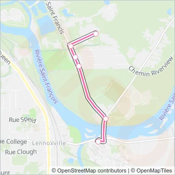 28 Bus Line Map