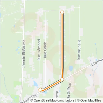 50 Bus Line Map