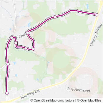 23 Bus Line Map
