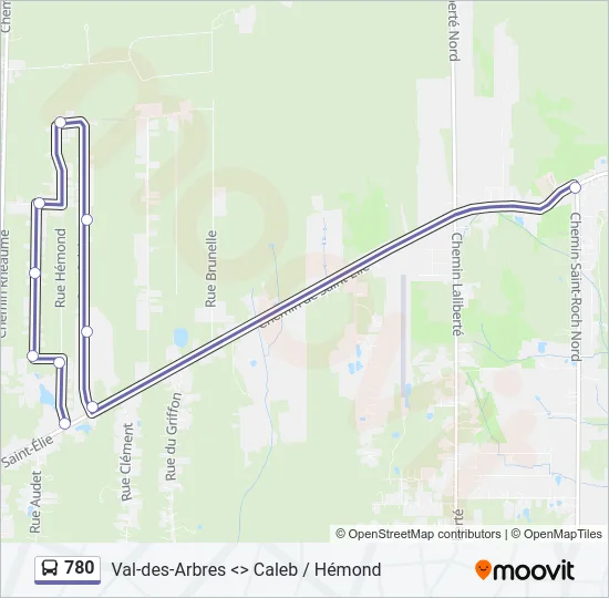 780  Line Map