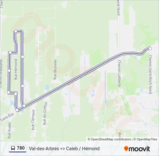 780  Line Map