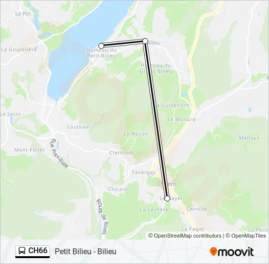 CH66 Bus Line Map
