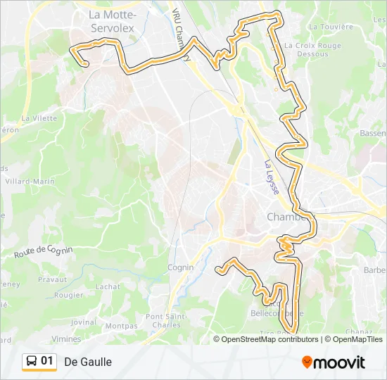 01 Bus Line Map