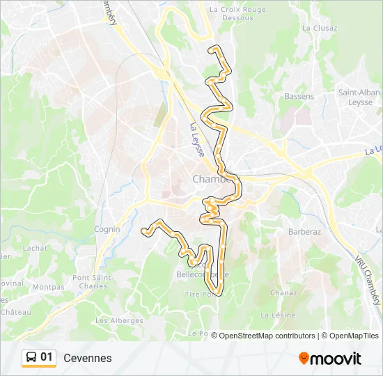 01 Bus Line Map