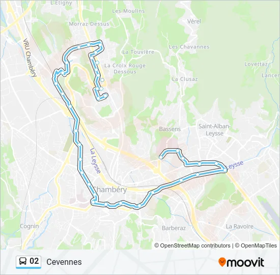 02 Bus Line Map