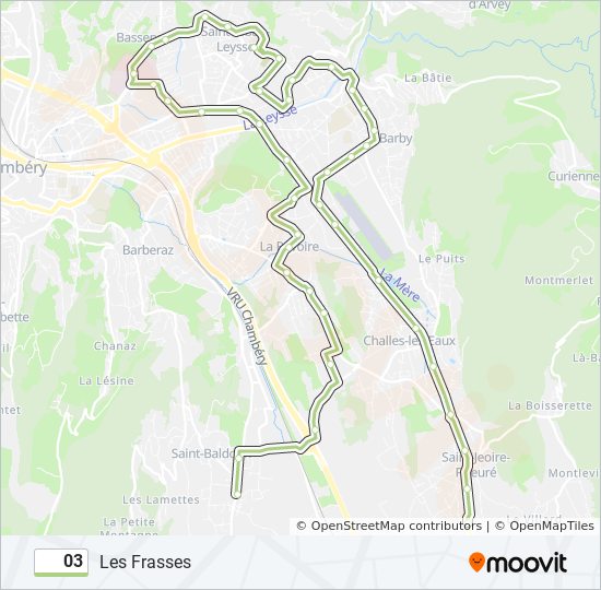 03 bus Line Map