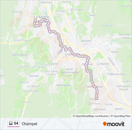 04 bus Line Map