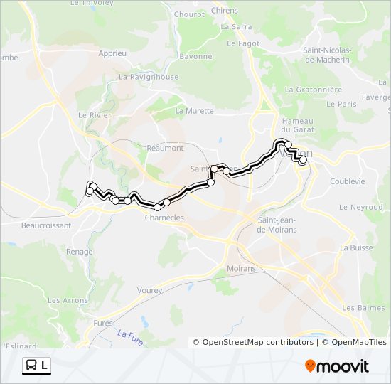 L  Line Map