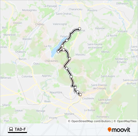 TAD-F  Line Map