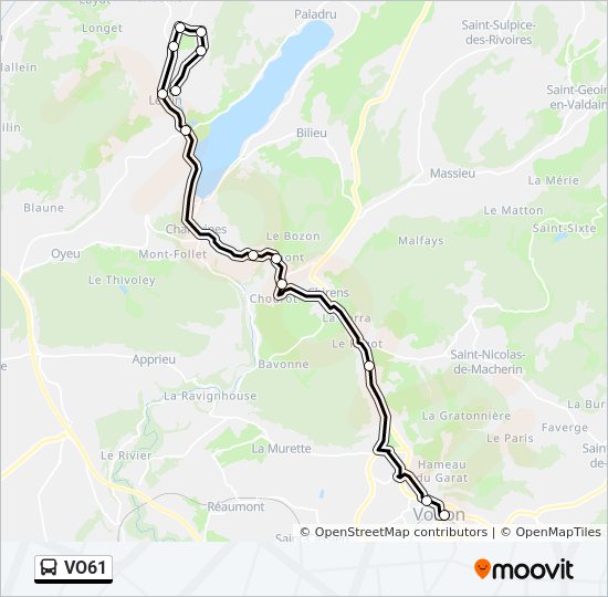 VO61  Line Map