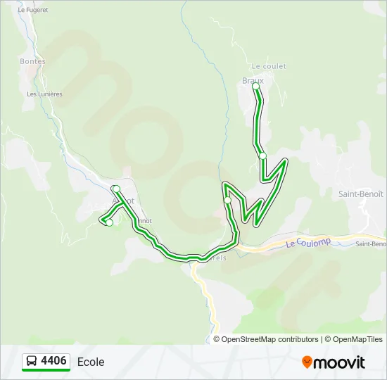 4406 Bus Line Map