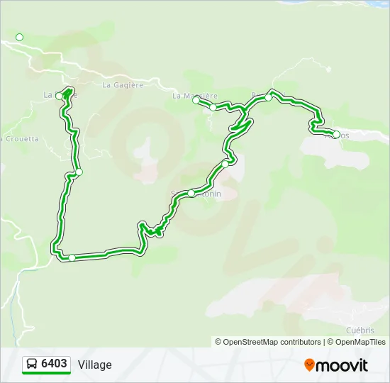 6403 Bus Line Map