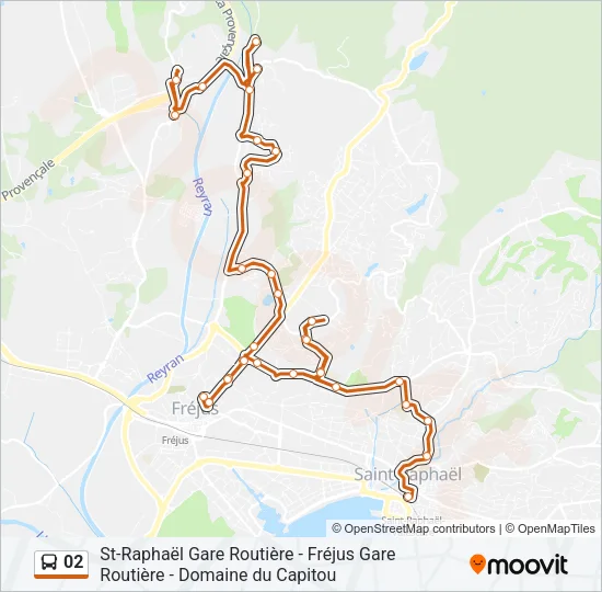 02 Bus Line Map