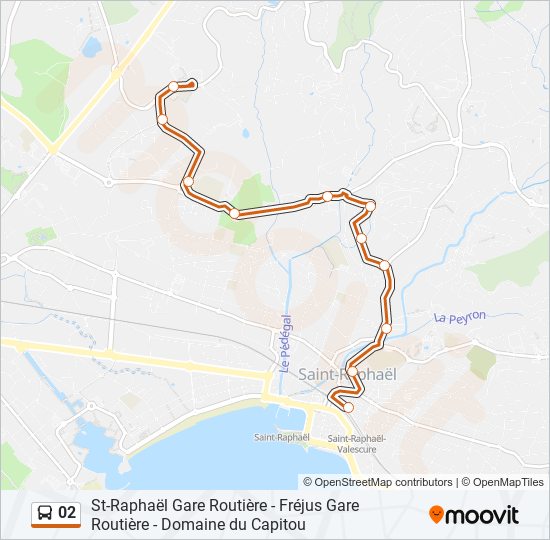 02 bus Line Map