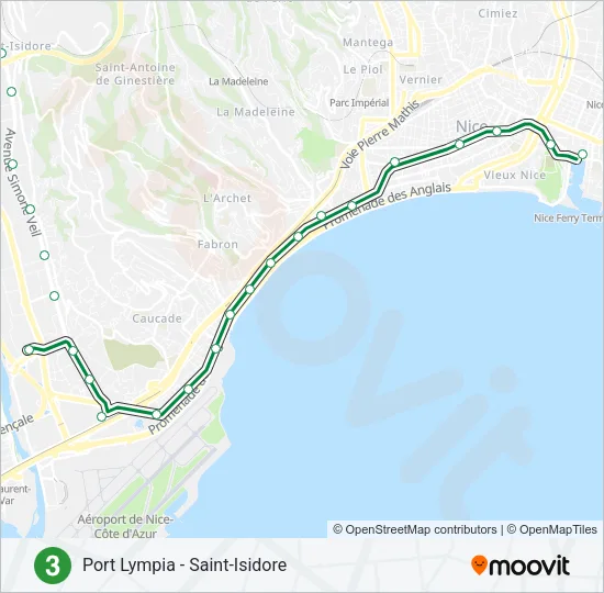 L3 Light Rail Line Map