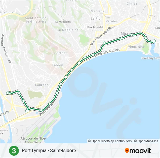 L3 Light Rail Line Map