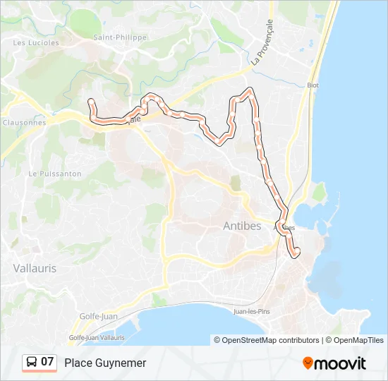 07 Bus Line Map